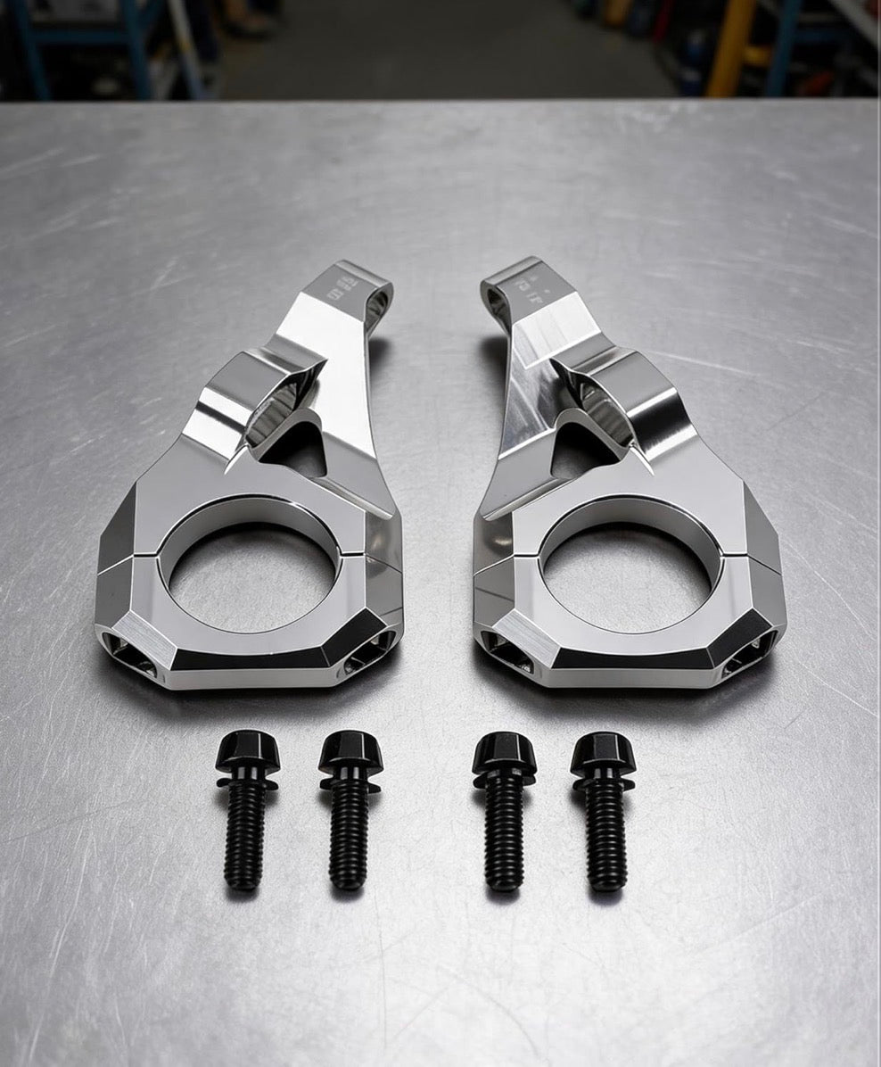 Chrome 31.8mm direct mount for surron lbx