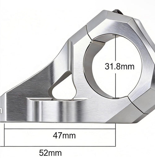 Chrome 31.8mm direct mount for surron lbx