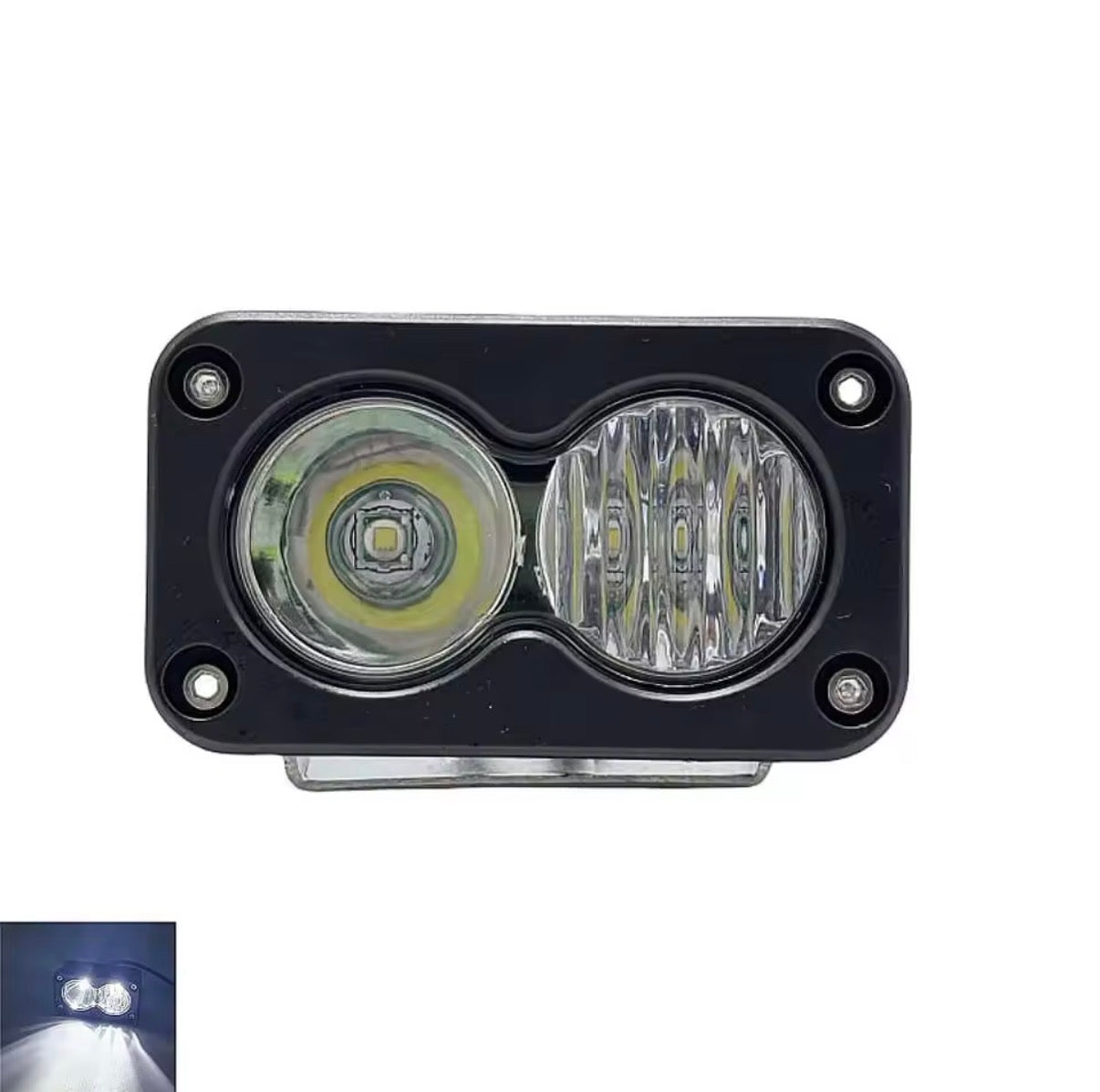 Pre wired Baja light to battery pack (WITH LIGHT SWITCH)