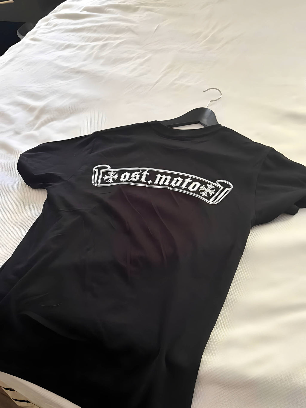 Ost.moto black t shirt